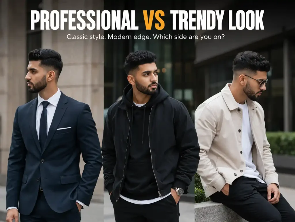 Professional vs Trendy Look
PROFESSIONAL VS TRENDY LOOK