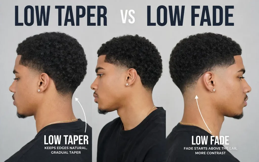 LOW TAPER VS LOW FADE