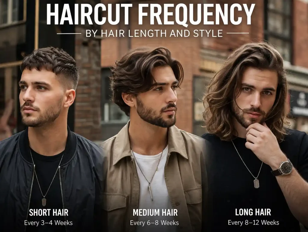 Haircut Frequency by Hair Length and Style