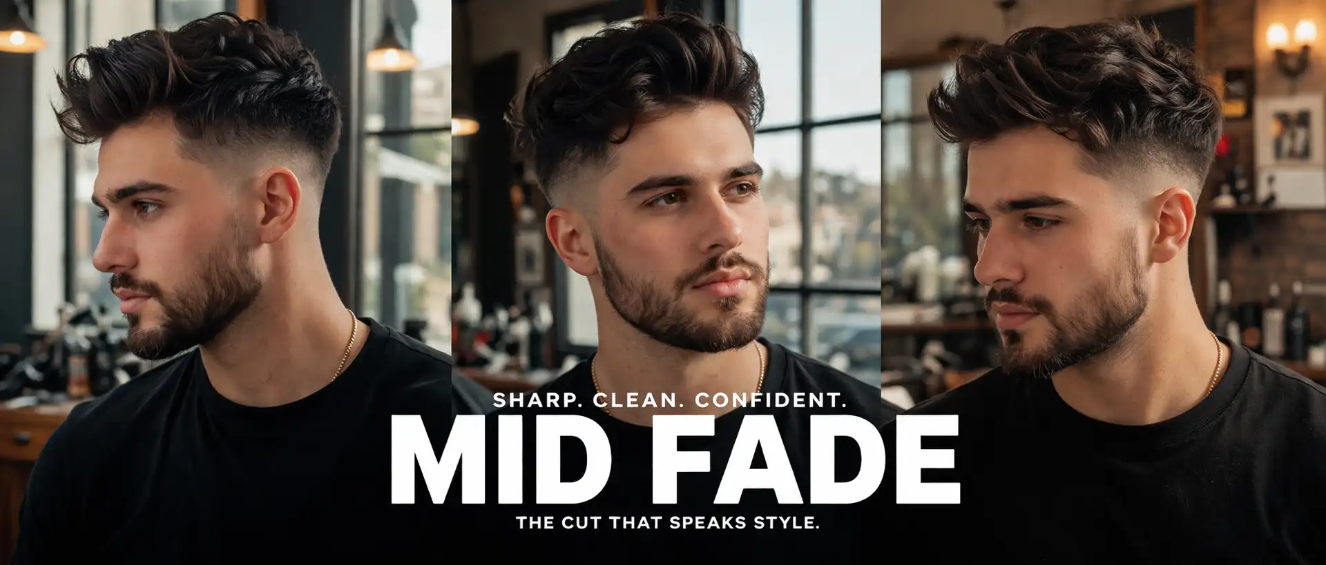 Mid Fade Haircut Guide 15 Styles Face Shape Tips
