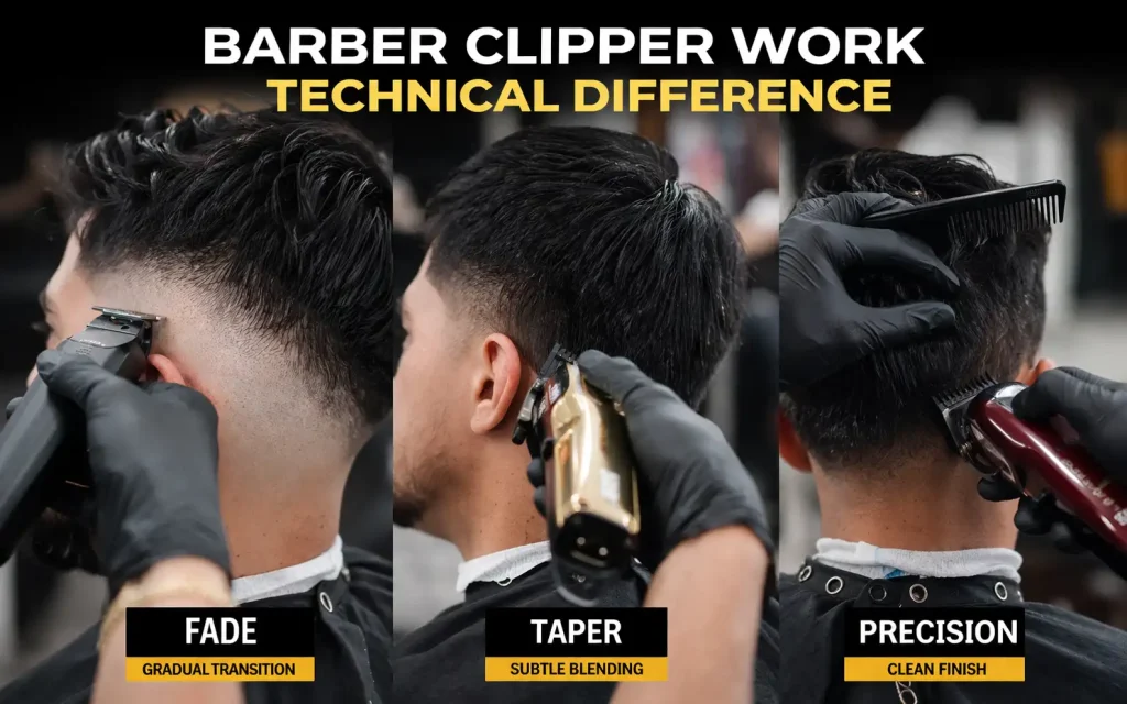 Taper vs Fade (Barber-Level Difference)