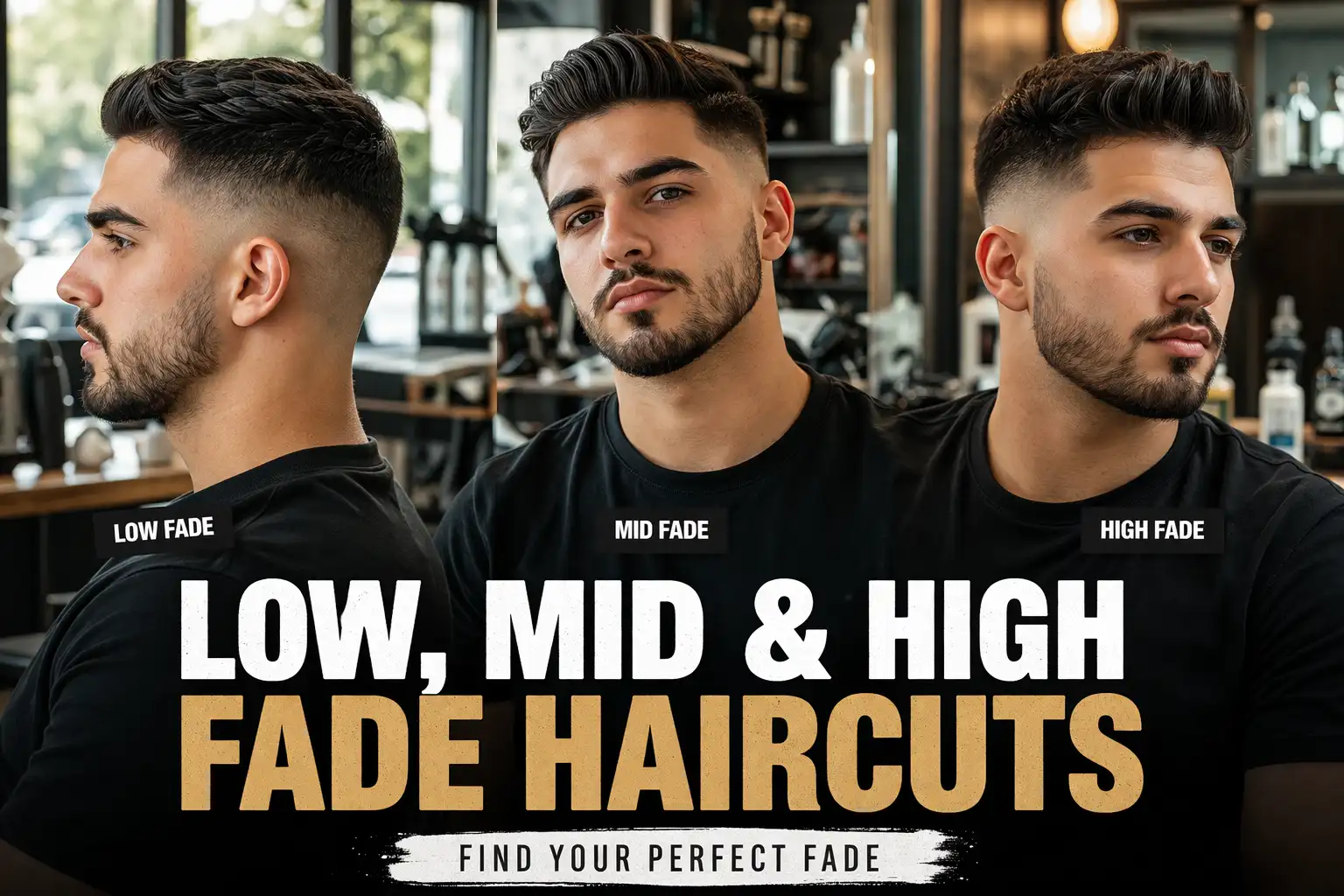 Best Types of Fade Haircuts for Men Complete Style Guide 2026