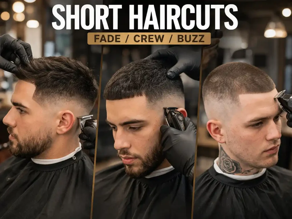 Short Haircuts (Buzz, Crew, Fade, Undercut)