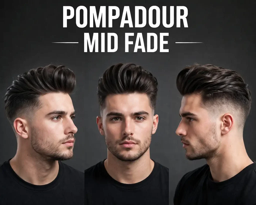 POMPADOUR MID FADE