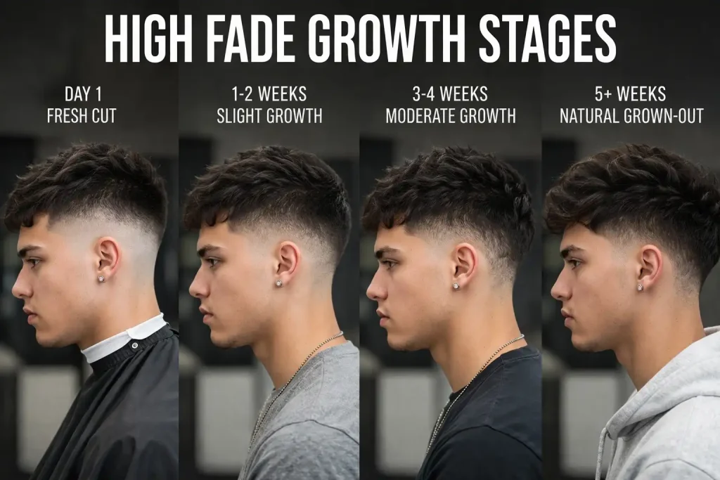 HIGH FADE GROWTH STAGES