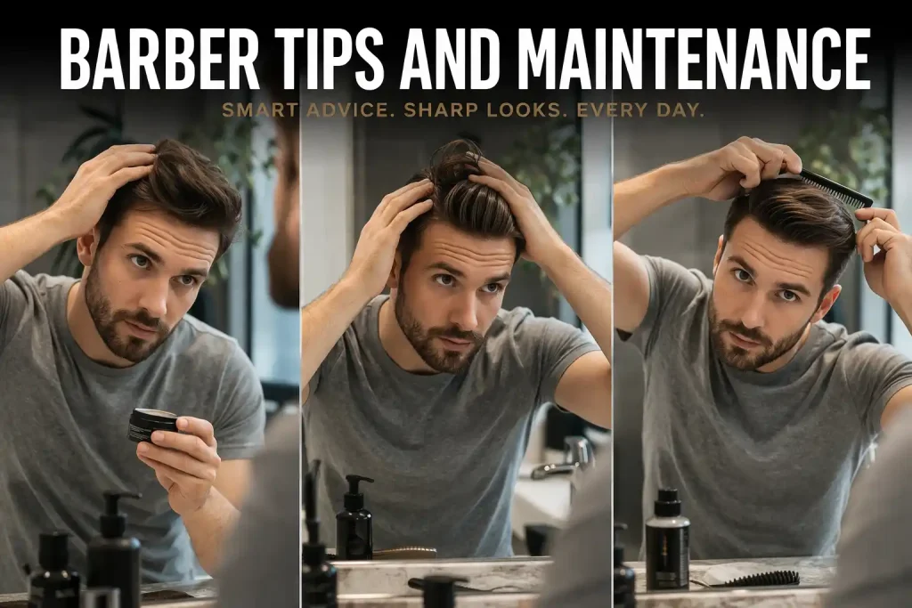 Barber Tips and Maintenance Between Visits