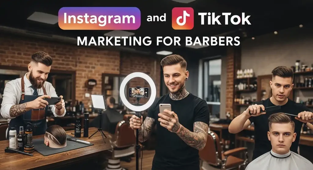 Instagram and TikTok Marketing for Barbers
