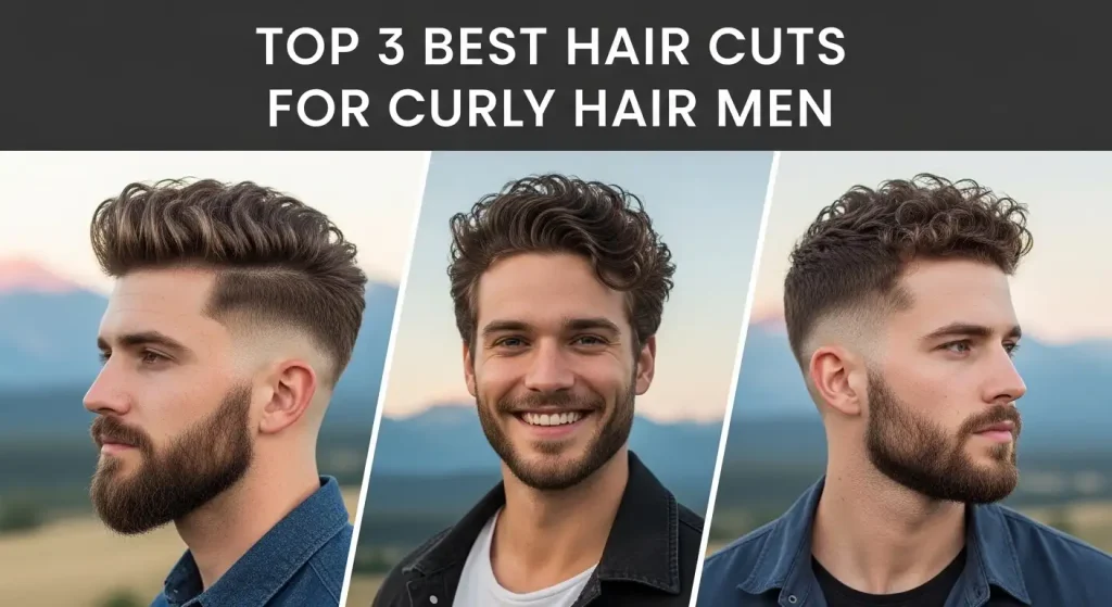 Top 3 Best Hair Cuts for Curly Hair Men