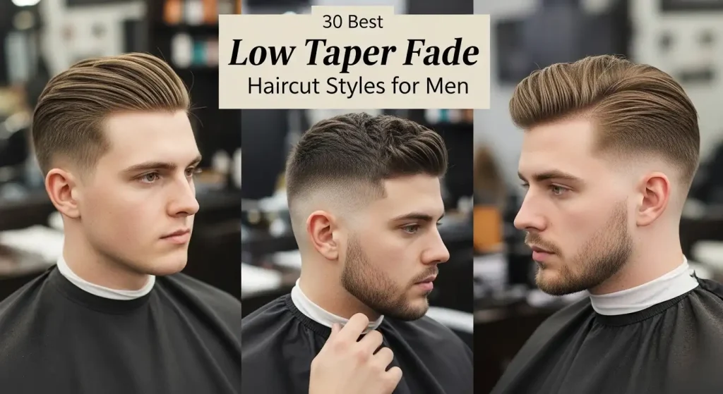 30 Best Low Taper Fade Haircut Styles for Men
