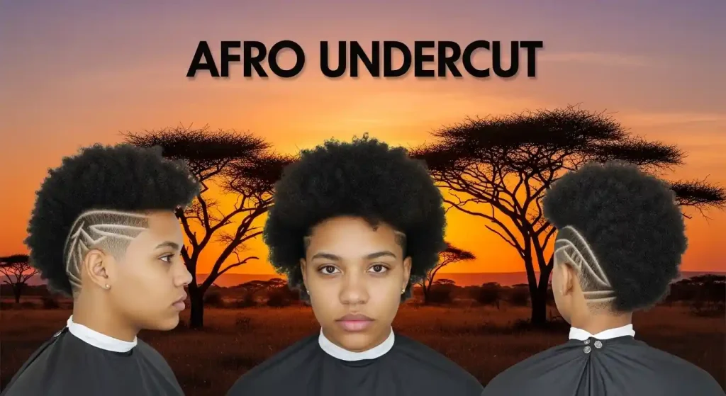 Afro Undercut
