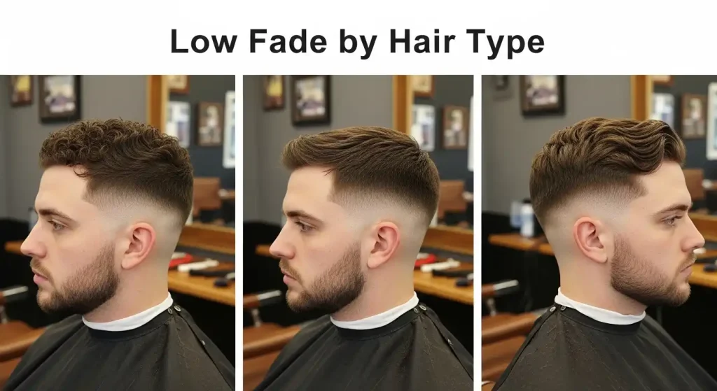 Low Fade by Hair Type