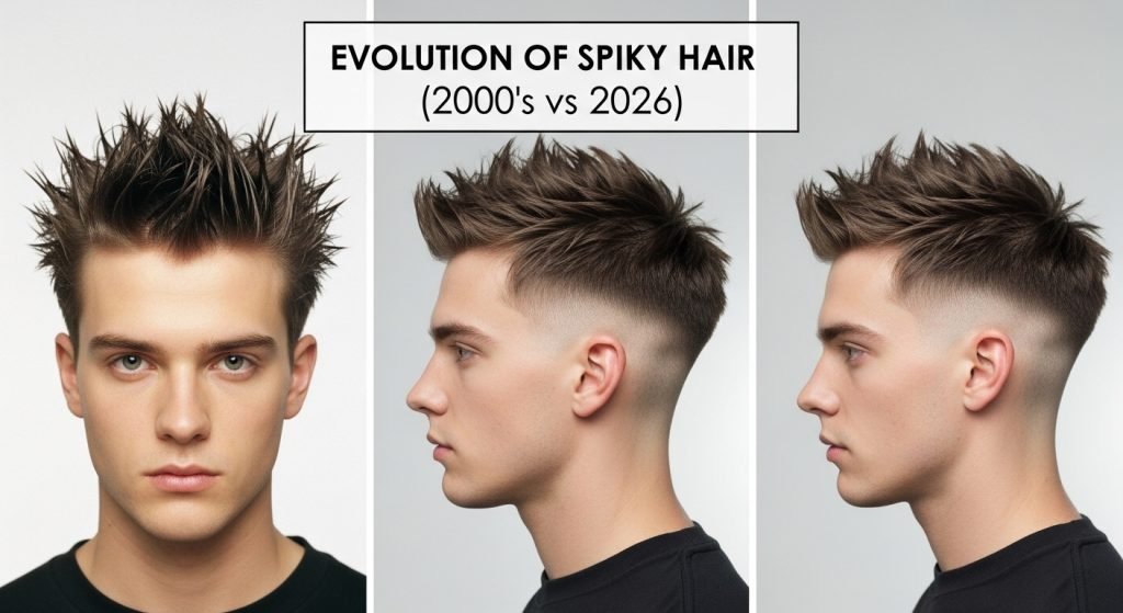 The Evolution of Spiky Hair