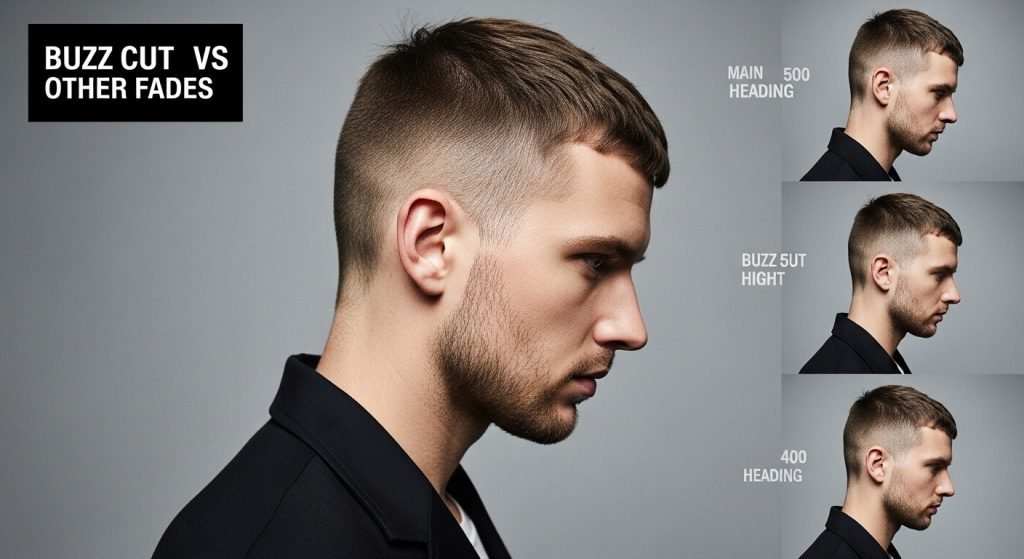 BUZZ CUT VS OTHER FADES
