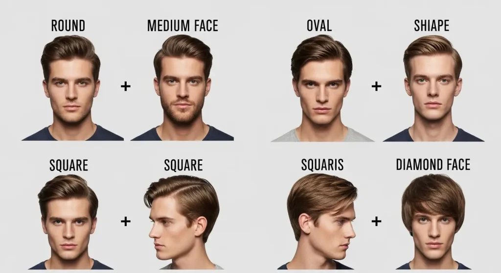 Medium Hairstyles by Face Shape