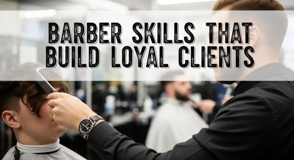 Barber Skills That Build Loyal Clients