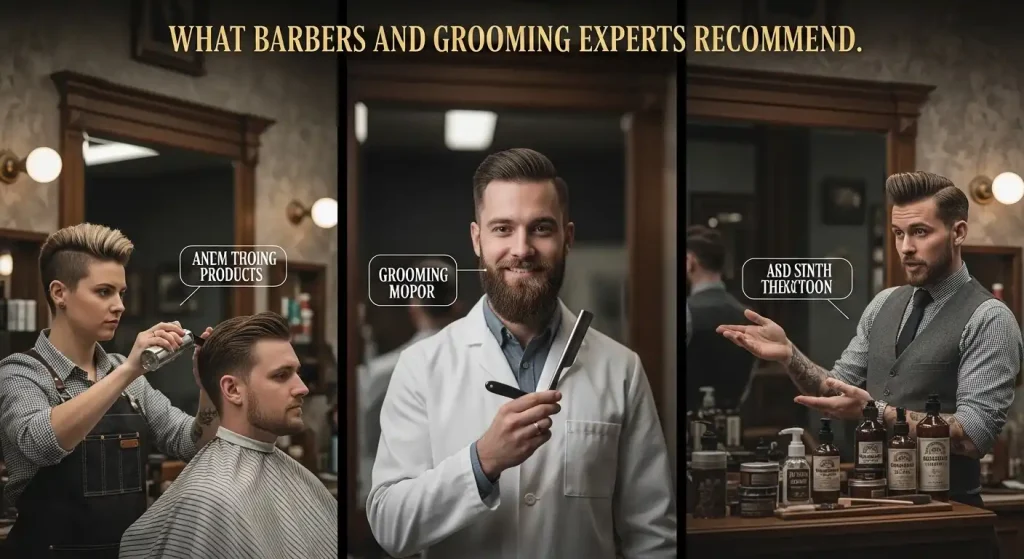 What Barbers and Grooming Experts Recommend