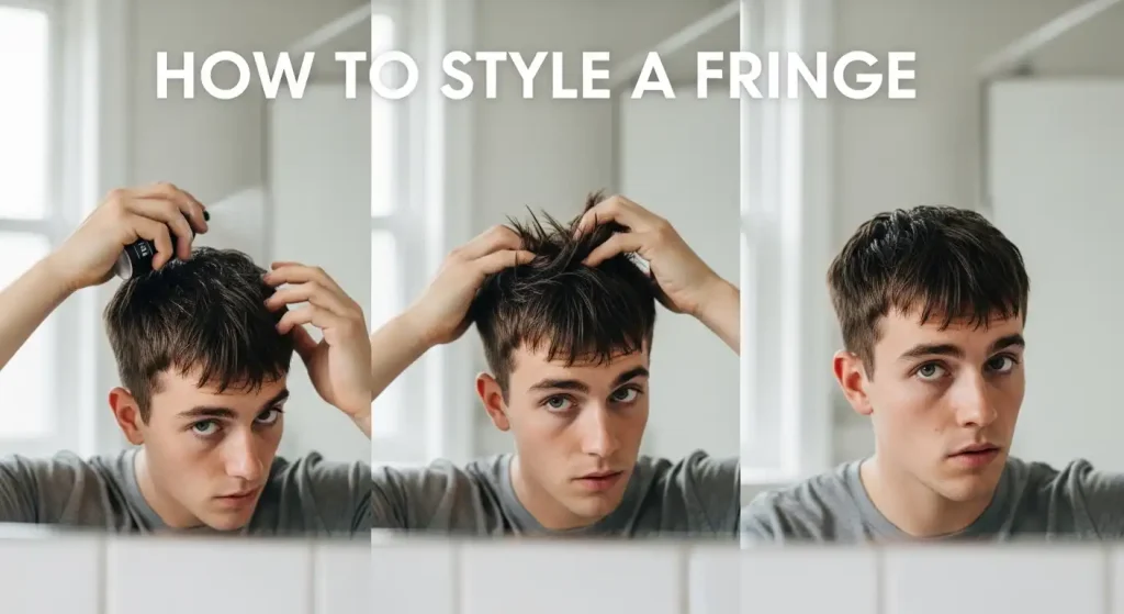 How to Style Fringe Haircut