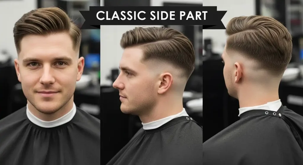 Classic Side Part