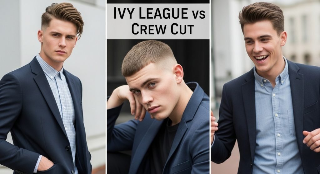 Ivy League vs Crew Cut