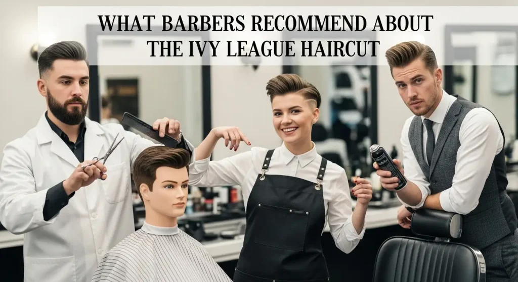 What Barbers Recommend About the Ivy League Haircut