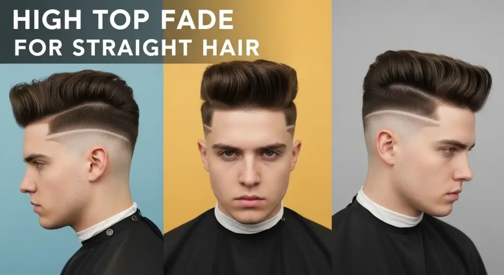 High Top Fade For Straight Hair
