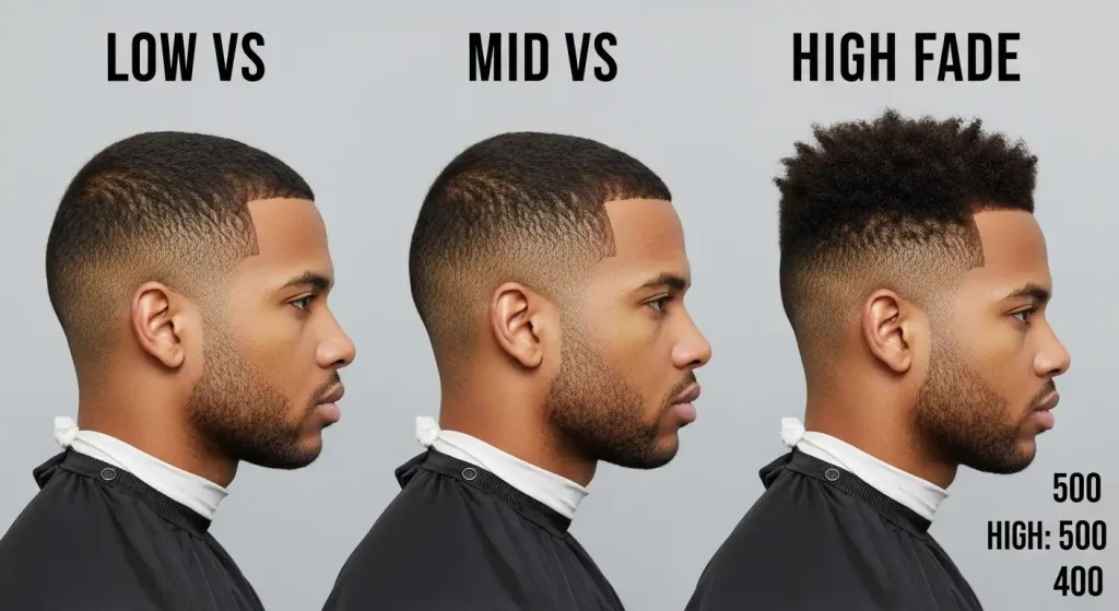 Low vs Mid vs High Fade