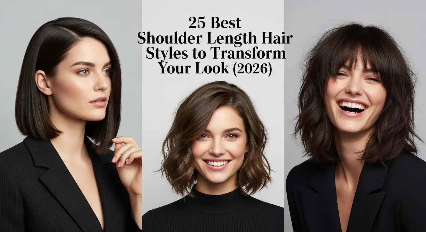 25 Best Shoulder Length Hair Styles to Transform Your Look (2026)