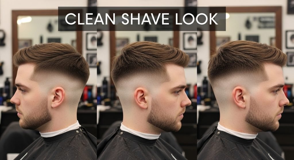 Clean Shave Look