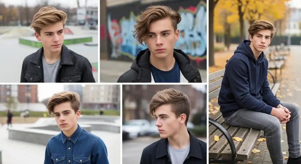 Long Hairstyles for Teenage Guys