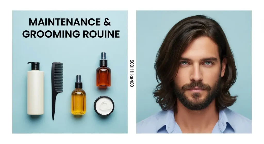 Low-Maintenance Long Hairstyles for Men