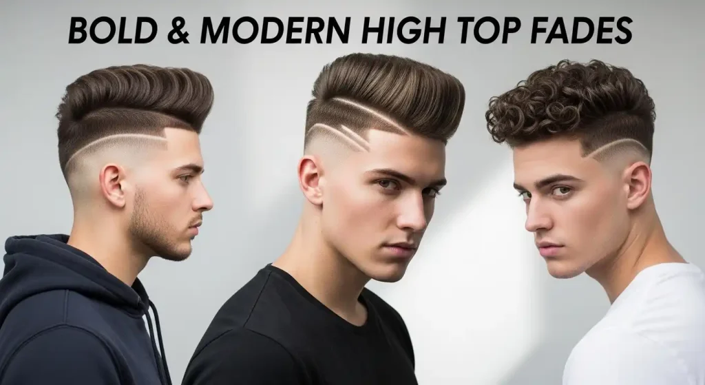 Bold And Modern High Top Fade Looks
