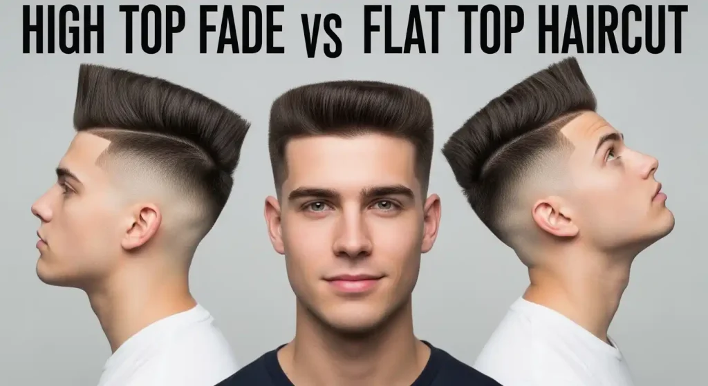 High Top Fade Vs Flat Top Haircut
