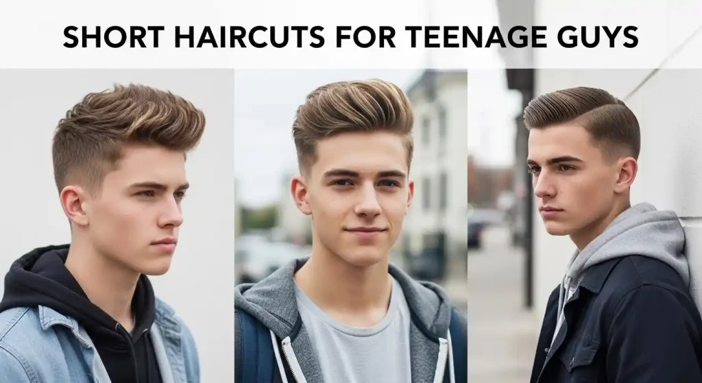 Short Haircuts for Teenage Guys