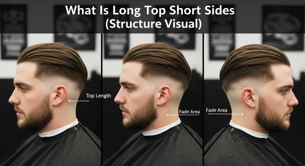 What Is a Long on Top Short on Sides Haircut