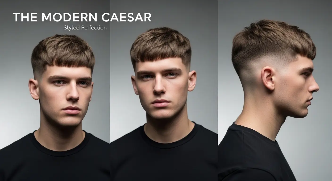 Caesar Haircut for Men: 30+ Stylish Cuts & Pro Guide (2026)