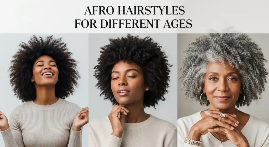 Afro Hairstyles for Different Ages