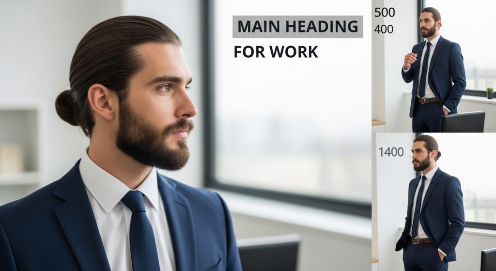 Professional Long Hairstyles for Work
