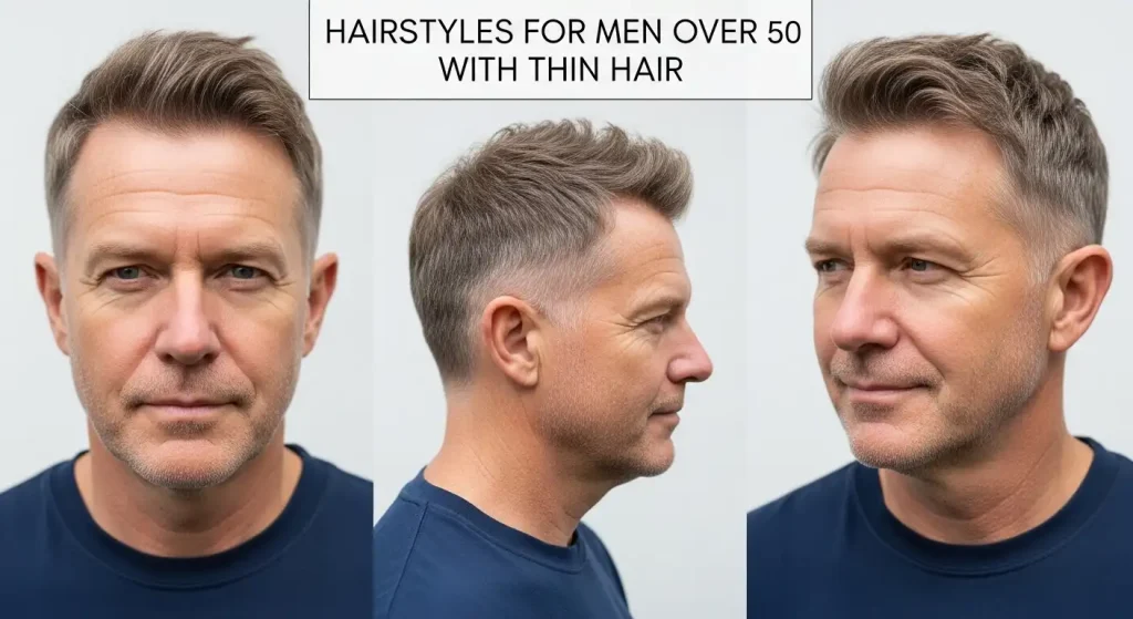 Hairstyles for Men Over 50 With Thin Hair
