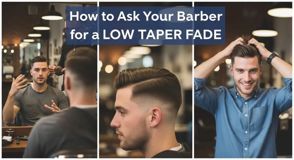 How to Ask Your Barber for a Low Taper Fade
