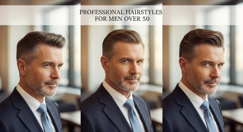 Professional Hairstyles for Men Over 50
