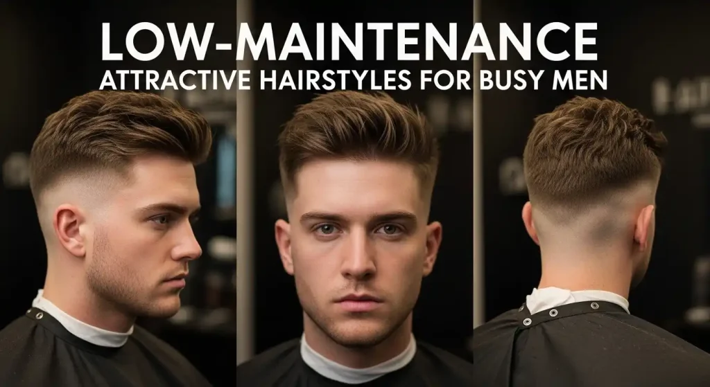 Low-Maintenance Attractive Hairstyles for Busy Men