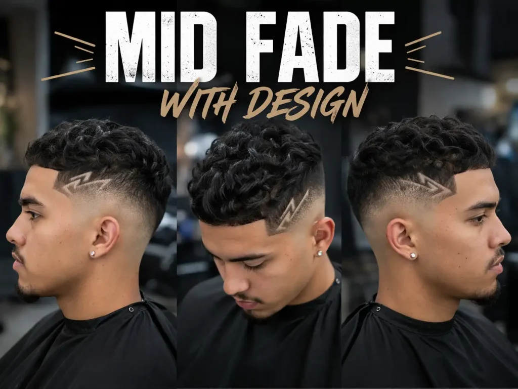 MID FADE WITH DESIGN