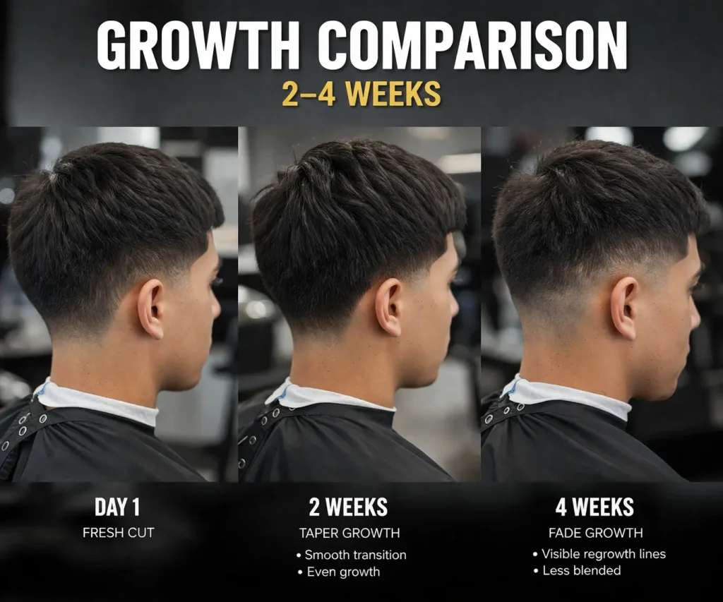 Growth Comparison (2–4 Weeks)