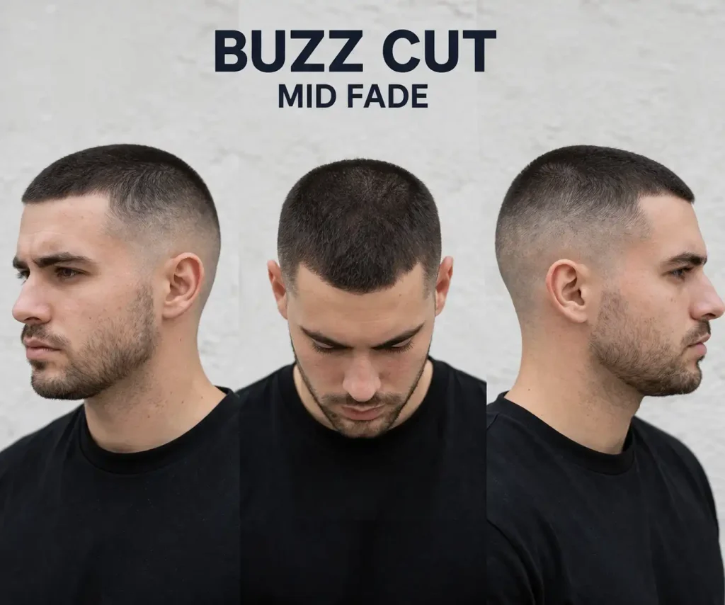 BUZZ CUT MID FADE