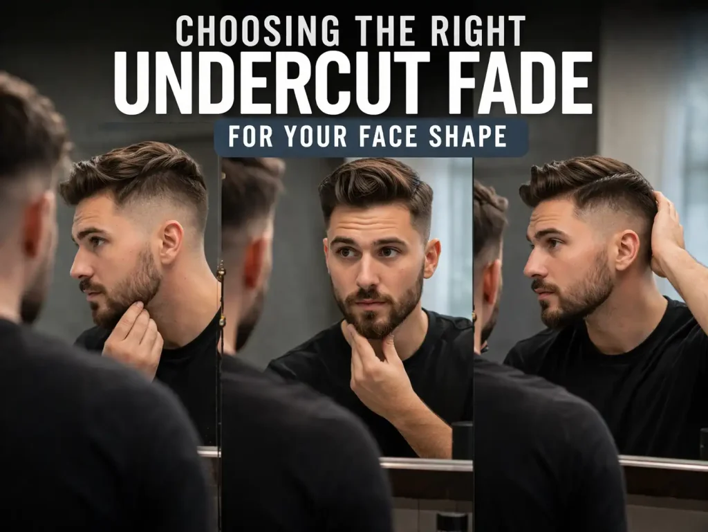 Choosing the Right Undercut Fade for Your Face Shape