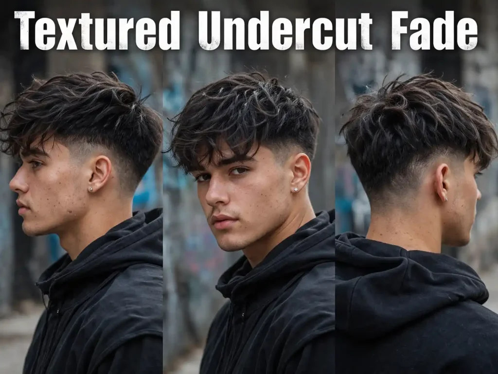 Textured Undercut Fade