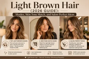 Light Brown Hair 2026: Shades, Skin Tone Guide & Salon Tips