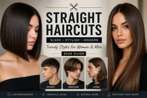 10 Best Straight Haircuts for Women & Men in 2026