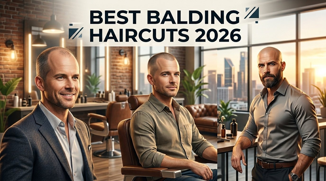 35 Best Balding Haircuts 2026 (Thickening Styles for Thin Hair & Receding Hairlines)