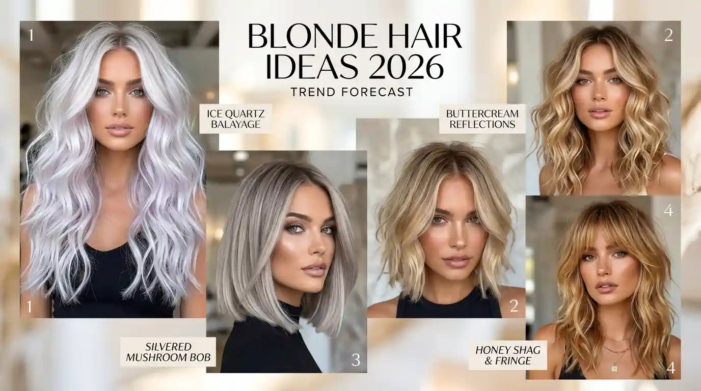 Blonde Hair Ideas 2026: Best Shades, Trends & Skin Tone Guide